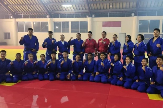 SEA Games 31: Indonesia’s judo aims for four gold medals hinh anh 1
