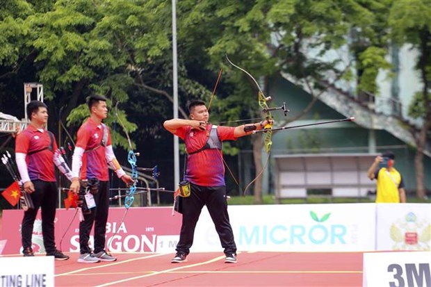 SEA Games 31: Vietnamese archers secure two silver medals hinh anh 1