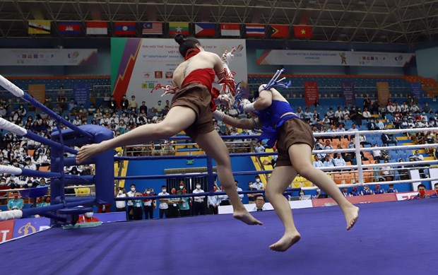 SEA Games 31: Vietnam grabs first Muay silver hinh anh 1