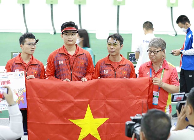 SEA Games 31: Vietnam secure two more gold in shooting hinh anh 1