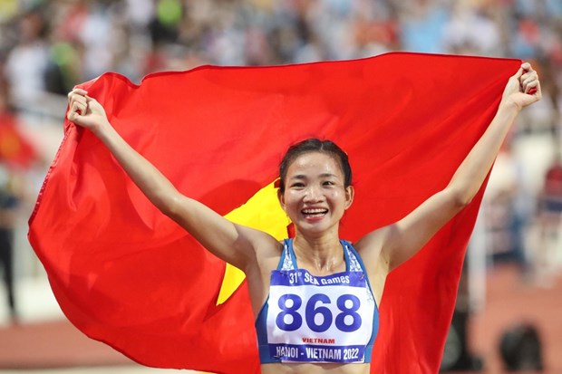 SEA Games 31: Vietnam retains regional ‘throne’ in athletics hinh anh 1