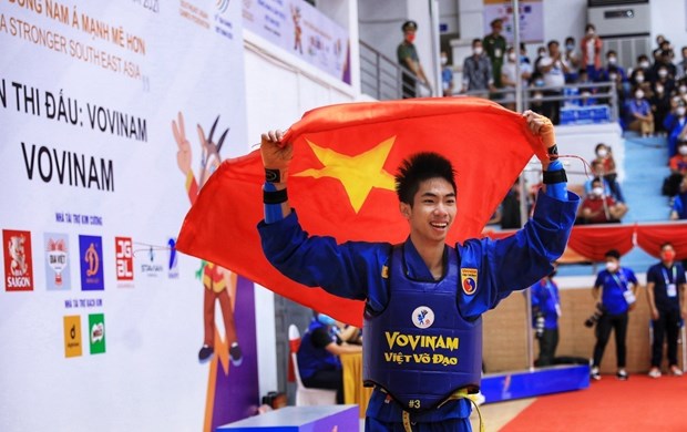 SEA Games 31: Two more golds for Vietnam’s Vovinam fighters hinh anh 1