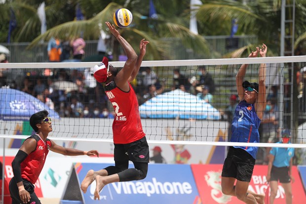 SEA Games 31: Indonesia, Thailand triumph in men’s, women’s beach volleyball hinh anh 1