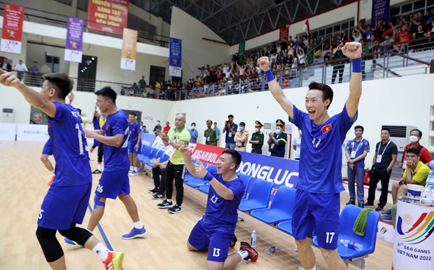 SEA Games 31: Gold medal for Vietnam in men’s indoor handball hinh anh 1