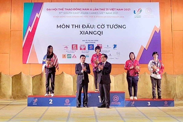 Vietnam ranks first in xiangqi at SEA Games 31 hinh anh 1