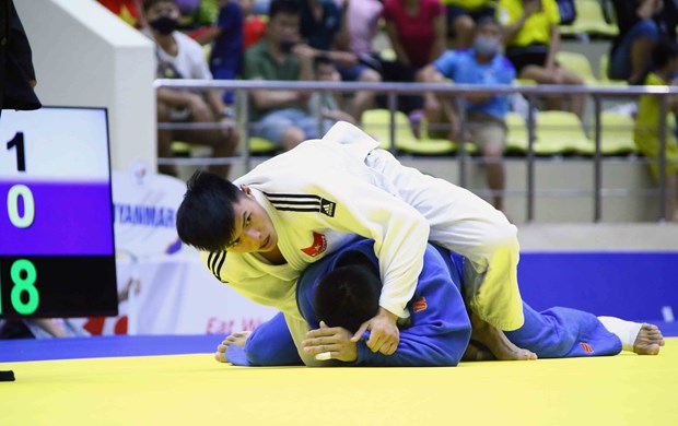 SEA Games 31: Vietnamese Judo tops team rankings hinh anh 1