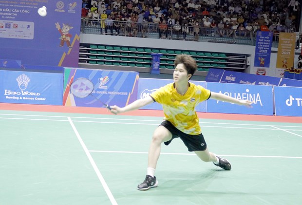SEA Games 31: Thailand take golds in singles badminton hinh anh 1