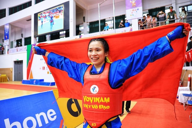 SEA Games 31 confirms Vietnam’s dominance in vovinam hinh anh 1