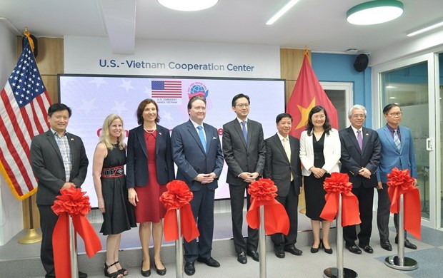 US-Vietnam Cooperation Centre inaugurated in capital hinh anh 1