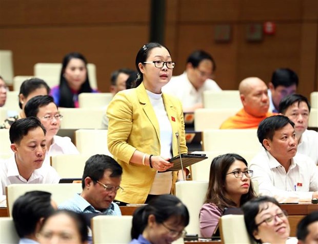 Third working day of 15th National Assembly's third session hinh anh 1
