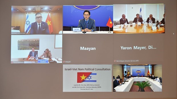 Vietnam, Israel convene fourth political consultation hinh anh 1