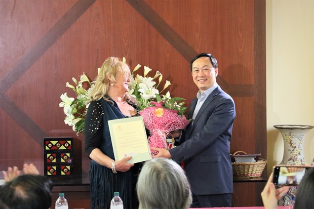 Sandra Scagliotti re-appointed Vietnam’s Honorary Consul in Turin hinh anh 1