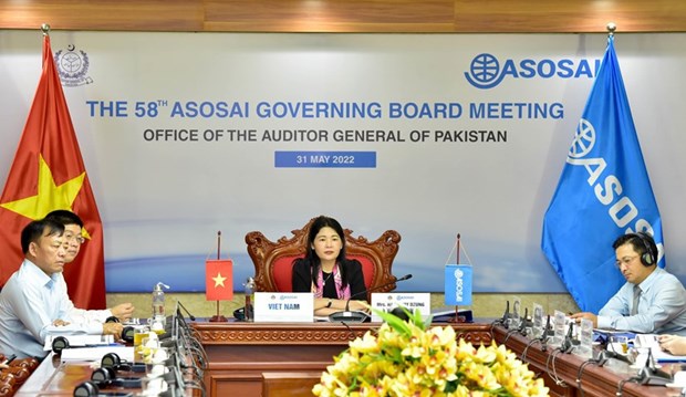 Vietnam attends 58th ASOSAI Governing Board Meeting hinh anh 1