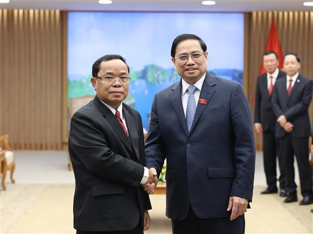 PM receives President of Lao State Inspection Authority hinh anh 1