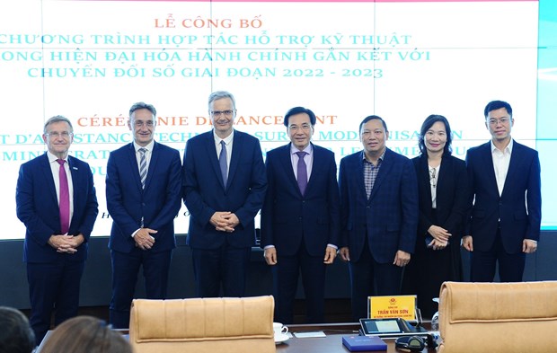 France helps Vietnam with administrative modernisation hinh anh 1