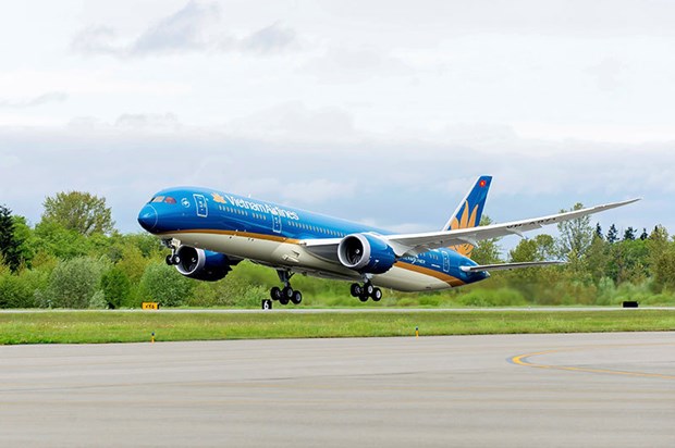 Vietnam Airlines resumes Hanoi-Busan route hinh anh 1