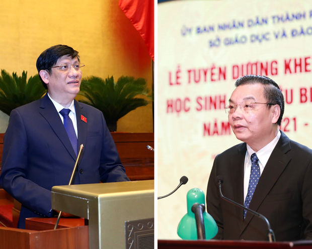 Hanoi leader, health minister expelled from Party for violations hinh anh 1