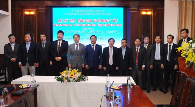 Long An province, RoK’s Wonkwang University Hospital cooperate in health care hinh anh 1