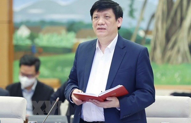 Nguyen Thanh Long dismissed from NA, health minister posts hinh anh 1
