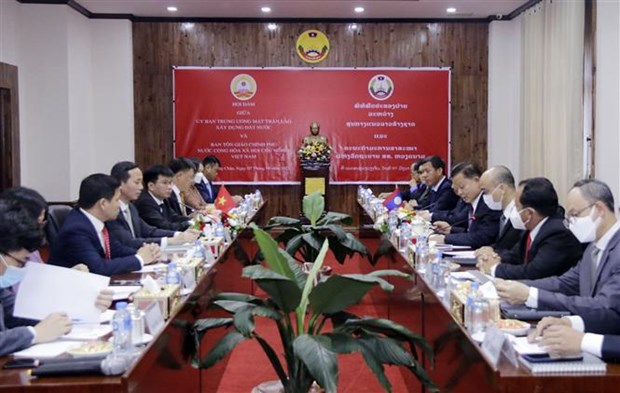 Religious cooperation beefs up Vietnam-Laos ties hinh anh 1