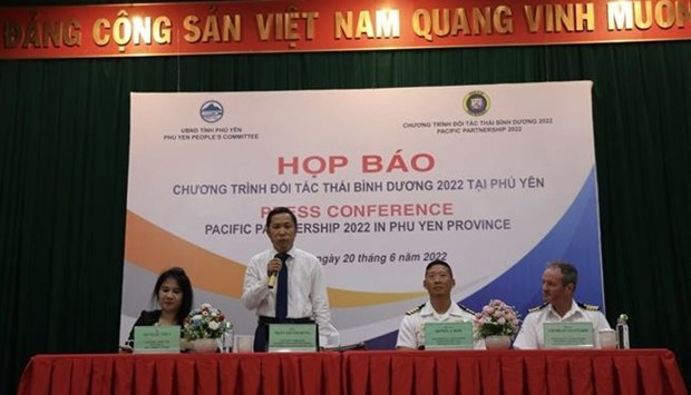US-led Pacific Partnership 2022 underway in Phu Yen hinh anh 1