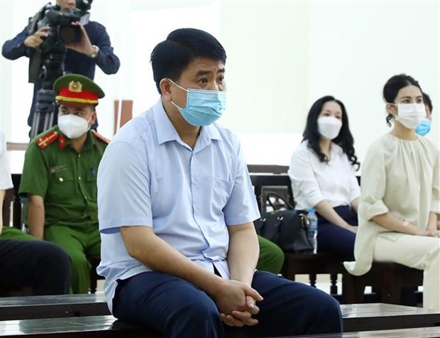 Court reduces prison sentence for former Hanoi Chairman Nguyen Duc Chung hinh anh 1