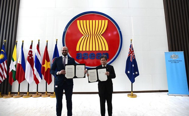 MoU on Australia for ASEAN Futures Initiative signed hinh anh 1