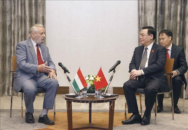 NA Chairman receives Hungary-Vietnam Friendship Association's leaders hinh anh 1
