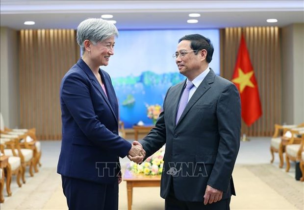 Prime Minister hosts Australian Minister for Foreign Affairs hinh anh 1