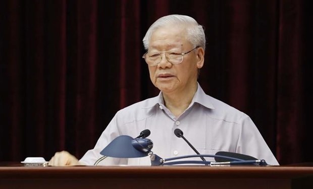 Vacuums, loopholes must be filled in to prevent corruption: Party leader hinh anh 1