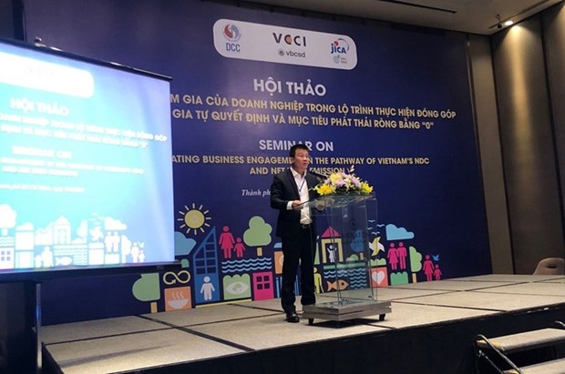 Seminar seeks to promote private sector’s engagement in greenhouse gas reduction hinh anh 1