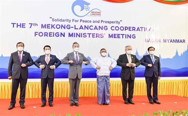 Vietnam attends 7th Mekong-Lancang Cooperation Foreign Ministers' Meeting hinh anh 1