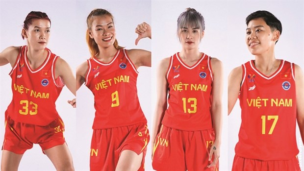 Vietnam women’s 3x3 basketball team compete in Fiba 3x3 Asia Cup hinh anh 1