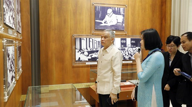 Vietnam, Laos share experience in building tradition hall hinh anh 1