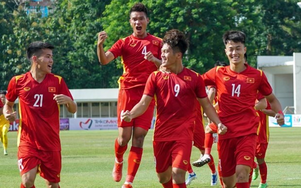 Vietnam crush Myanmar at Southeast Asian U19 championship hinh anh 1