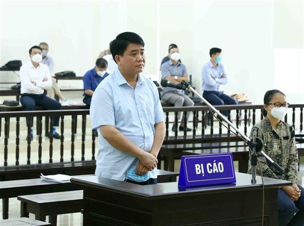 Appeal trial held for Hanoi’s ex-mayor over Nhat Cuong case hinh anh 1