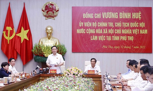 Top legislator pledges to facilitate Phu Tho’s socio-economic development hinh anh 1