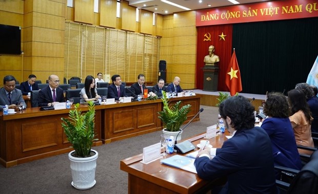 Vietnam, Argentina look to enhance cooperation in potential fields hinh anh 1