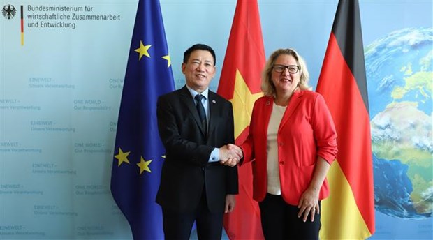 Vietnam bolstering financial cooperation with Germany hinh anh 1