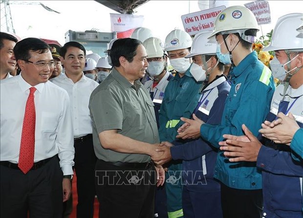 PM attends inauguration of Song Hau 1 Thermal Power Plant hinh anh 1