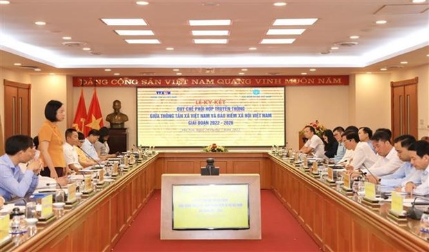 Vietnam News Agency, Vietnam Social Security to jointly boost policy dissemination hinh anh 2