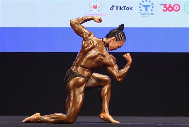 Vietnam win four golds at Asian Bodybuilding and Physique Sports champs hinh anh 1