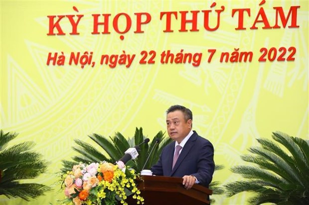 Tran Sy Thanh becomes Chairman of Hanoi People’s Committee hinh anh 1