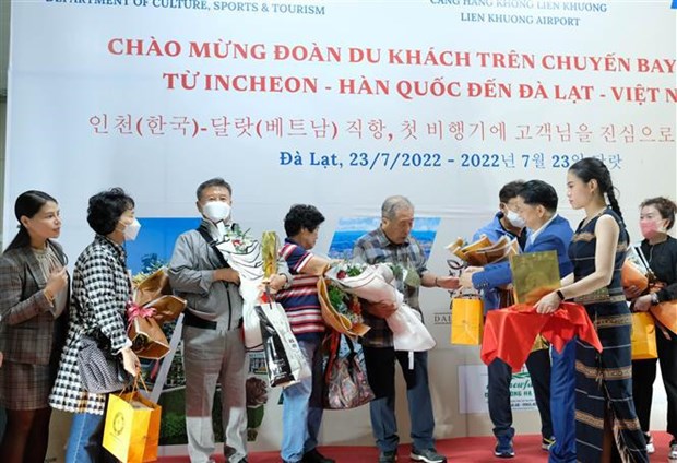 Incheon-Da Lat air route resumed hinh anh 1
