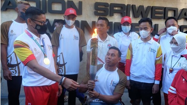 Indonesia targets top place at 11th ASEAN Para Games hinh anh 1