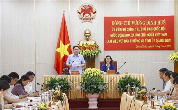 Quang Ngai urged to promote regional linkages hinh anh 1