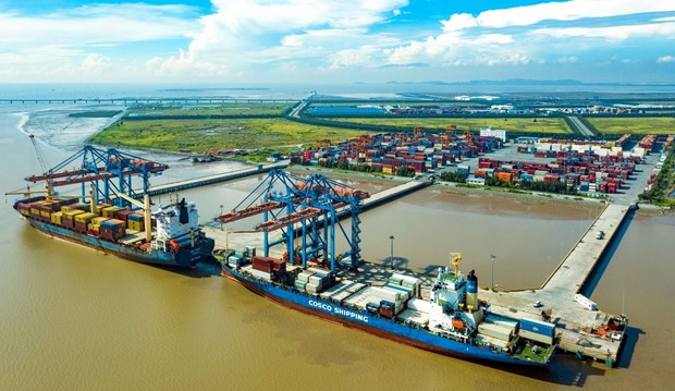 Vietnam posts 764 million USD in trade surplus in 7 months hinh anh 1