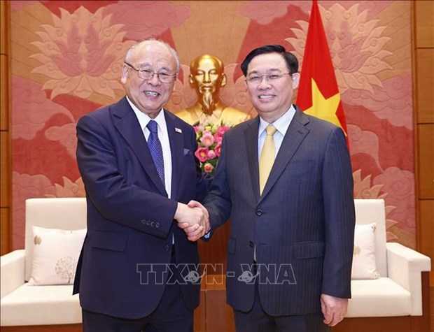 Top legislator hosts special advisor to Japan - Vietnam Friendship Parliamentary Alliance hinh anh 1