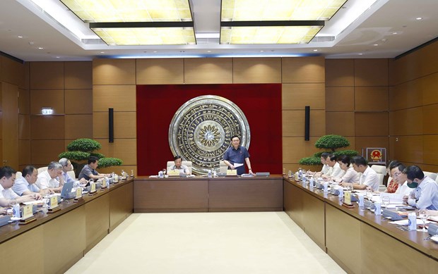Top legislator works with Law Building Research Institute hinh anh 1