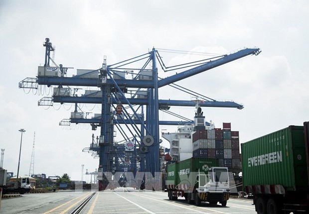 HCM City: Port infrastructure fees halved from August 1 hinh anh 1
